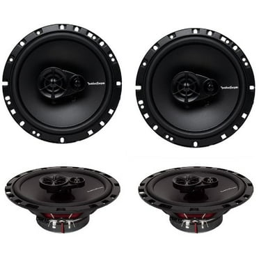 Rockford Fosgate Prime R165X3 90 W 6.5" 3-Way Full Range Car Speakers 6-1/2" 